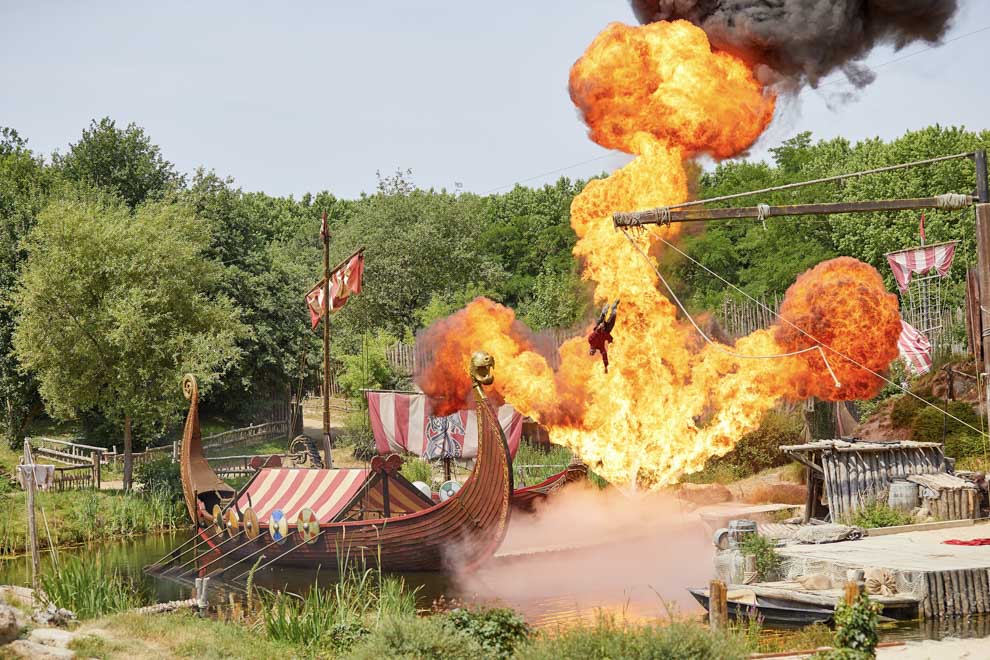 Les Vickings spectacle du Puy du Fou